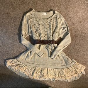 Fairy sweater mini dress
